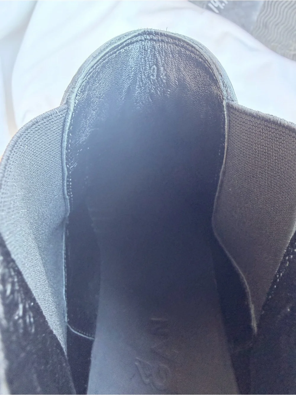 Hogan Men's Black Leather Chelsea Boots Like New Condition -Sz 9.5 EU/10.5 US